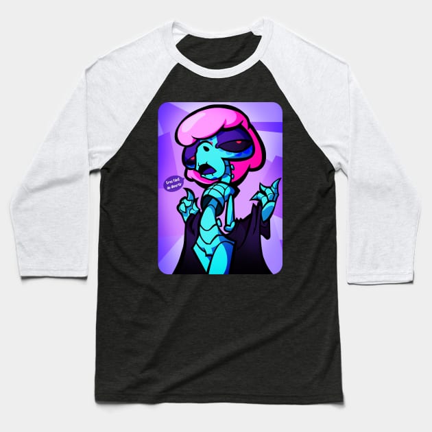 Catrina Exposed Baseball T-Shirt by RebelTaxi